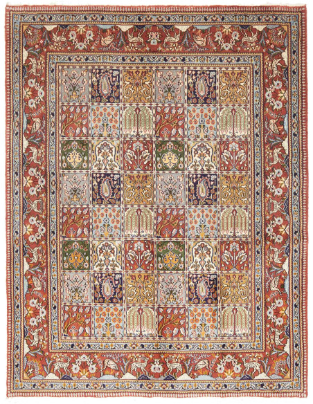 Moud 153x200 Cm Moud Persia Hand-carded Wool Cotton