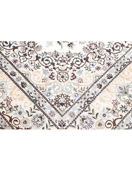 Nain 9la 202x306 Cm Nain 9la, Persia, Hand-carded Wool And