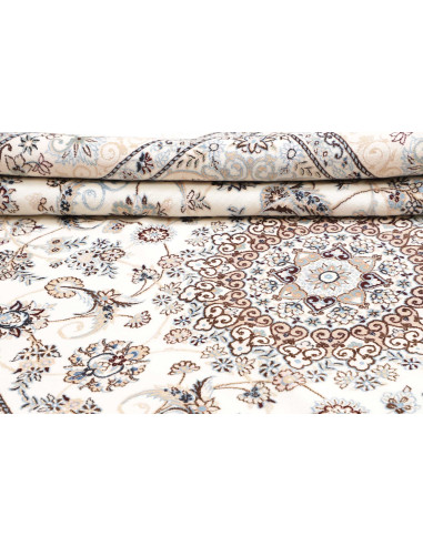 Nain 9la 202x306 Cm Nain 9la, Persia, Hand-carded Wool And