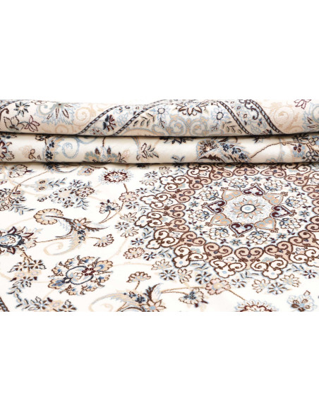 Nain 9la 202x306 Cm Nain 9la, Persia, Hand-carded Wool And