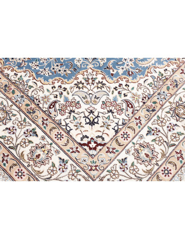 Nain 9la 210x306 Cm Nain 9la, Persia, Hand-carded Wool And