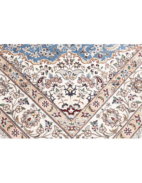 Nain 9la 210x306 Cm Nain 9la, Persia, Hand-carded Wool And