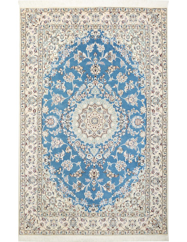 Rug Nain 9La Persia white blue 132x205