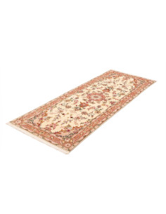 Tappeto Tabriz 50 Raj Persia giallo arancione 77x207 2