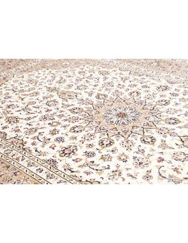 Kashan 243x355 Cm Kashan, Persia, Lana Cardata A Mano