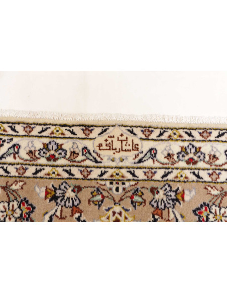 Kashan 243x355 Cm Kashan, Persia, Lana Cardata A Mano
