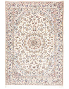 Nain 6la 158x226 Cm Nain 6la Persia Lana Cardata A Mano E