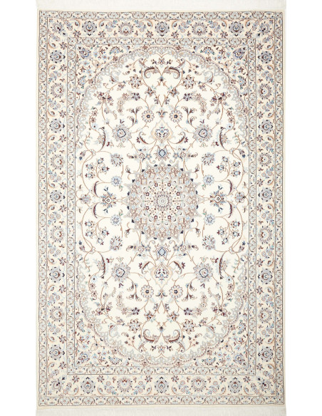 Tappeto Nain 9La Persia bianco beige 168x272