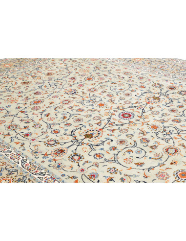 Kashan 260x370 Cm Kashan, Persia, Hand-carded Wool warp: