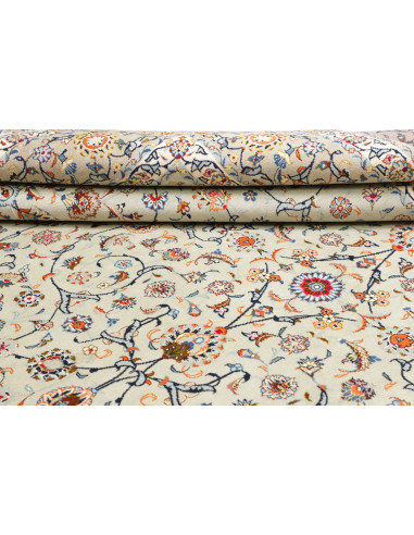 Kashan 260x370 Cm Kashan, Persia, Hand-carded Wool warp: