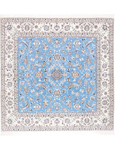 Nain 6la 208x208 Cm Nain 6la Persia Hand-carded Wool And