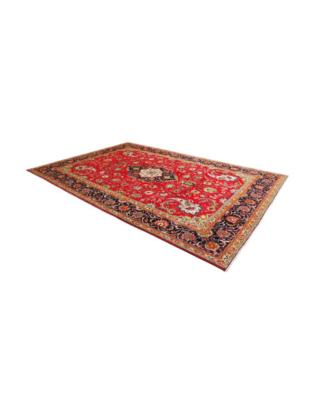 Tabriz 248x360 Cm Tabriz, Persia, Hand-carded Wool warp:
