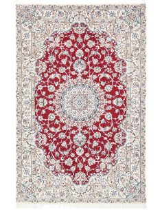 Nain 6la 156x245 Cm Nain 6la Persia Lana Cardata A Mano E