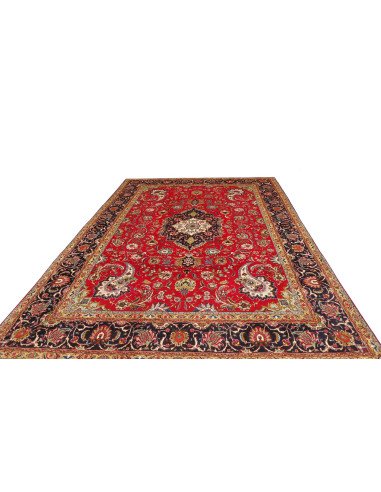 Tabriz 248x360 Cm Tabriz, Persia, Hand-carded Wool warp: