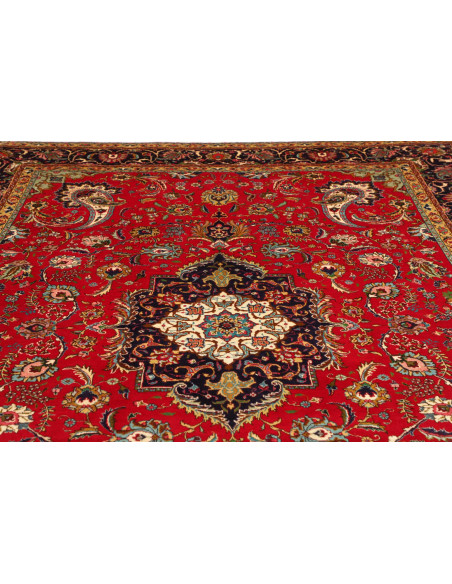 Tabriz 248x360 Cm Tabriz, Persia, Hand-carded Wool warp: