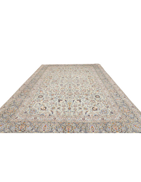 Kashan 305x425 Cm Kashan, Persia, Hand-carded Wool warp: