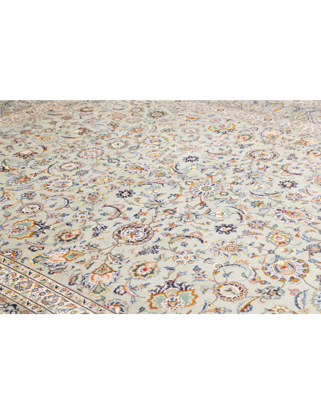 Kashan 305x425 Cm Kashan, Persia, Hand-carded Wool warp: