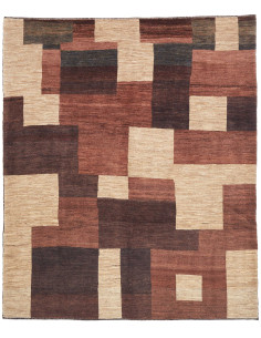 Gabbeh Fine 210x247 Cm Gabbeh Fine, Persia, Hand-carded Wool