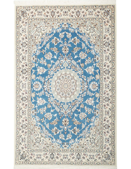 Rug Nain 9La Persia white blue 130x206