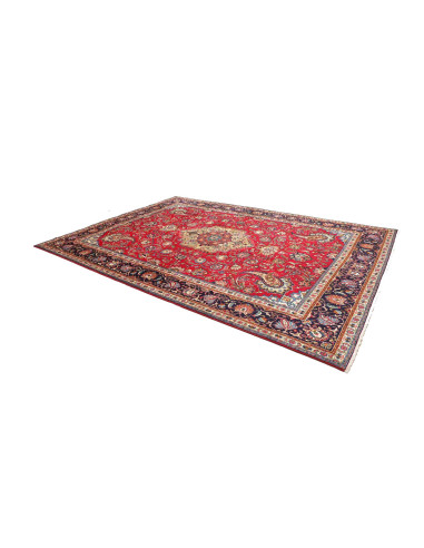 Tabriz 253x360 Cm Tabriz, Persia, Lana Cardata A Mano,