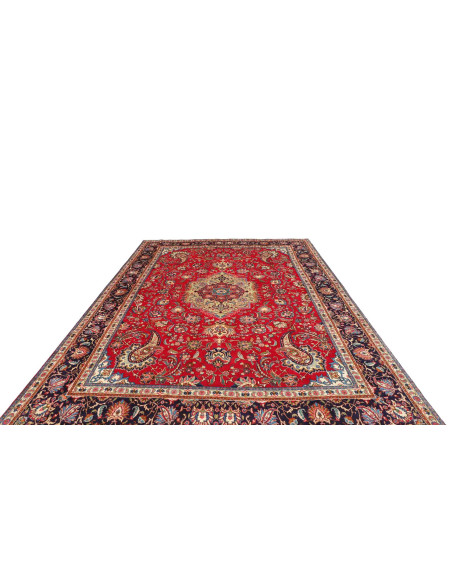Tabriz 253x360 Cm Tabriz, Persia, Hand-carded Wool, Cotton,