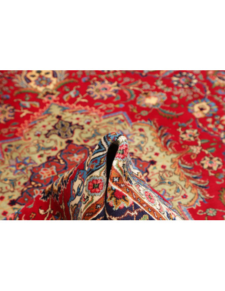 Tabriz 253x360 Cm Tabriz, Persia, Hand-carded Wool, Cotton,