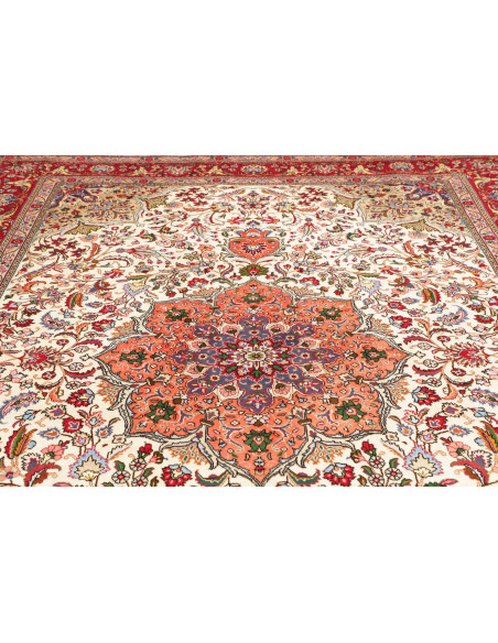 Tabriz 253x344 Cm Tabriz Persia Hand-carded Wool Cotton
