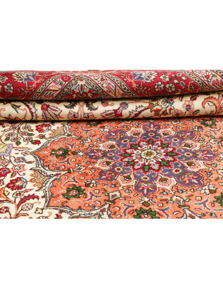 Tabriz 253x344 Cm Tabriz Persia Hand-carded Wool Cotton