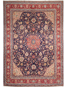 Sarough 245x345 Cm Sarough, Persia, Hand-carded Wool warp: