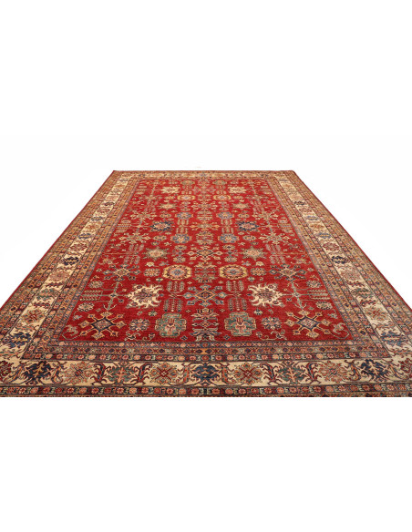 Rug Kazak Fine Pakistan brown grey 296x406