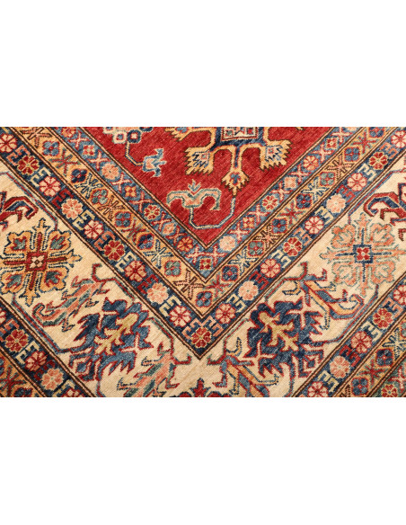 Rug Kazak Fine Pakistan brown grey 296x406