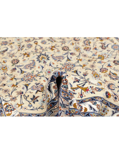 Kashan 232x353 Cm Kashan, Persia, Lana Cardata A Mano,