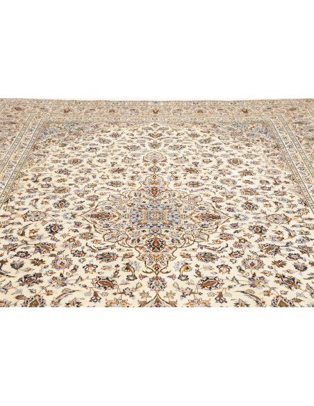 Kashan 252x355 Cm Kashan Persia Hand-carded Wool warp: