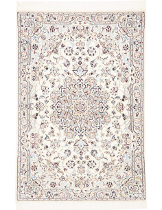 Nain 9la 104x153 Cm Nain 9la, Persia, Lana Cardata A Mano E