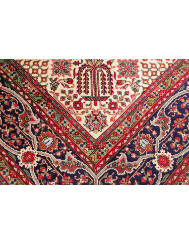Tabriz 300x400 Cm Tabriz, Persia, Hand-carded Wool warp: