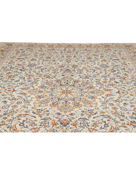 Kashan 292x405 Cm Kashan, Persia, Lana Cardata A Mano,