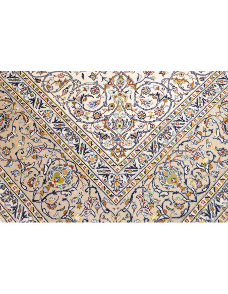 Kashan 285x392 Cm Kashan, Persia, Lana Cardata A Mano