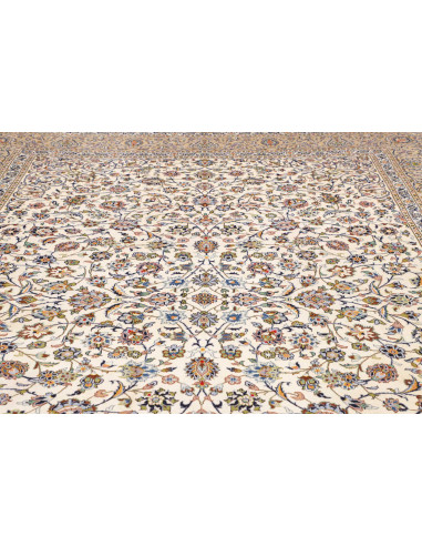Kashan 285x392 Cm Kashan, Persia, Lana Cardata A Mano