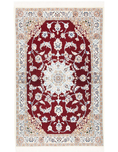 Nain 9la 101x162 Cm Nain 9la, Persia, Lana Cardata A Mano E