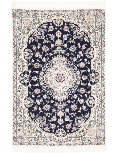 Nain 6la 81x124 Cm Nain 6la, Persia, Lana Cardata A Mano E