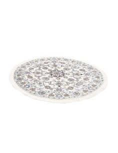 Nain Kashmar 142x145 Cm Nain Kashmar, Persia, Hand-carded 2
