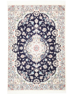 Nain 6la 81x120 Cm Nain 6la Persia Hand-carded Wool And