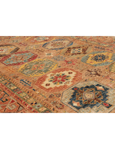 Rug Tribal Pakistan maroon 147x199