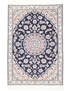 Nain 9la 81x120 Cm Nain 9la, Persia, Hand-carded Wool And