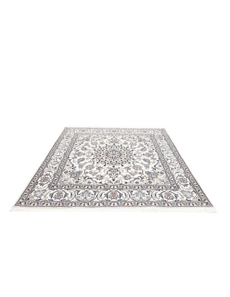 Nain Kashmar 192x200 Cm Nain Kashmar, Persia, Hand-carded