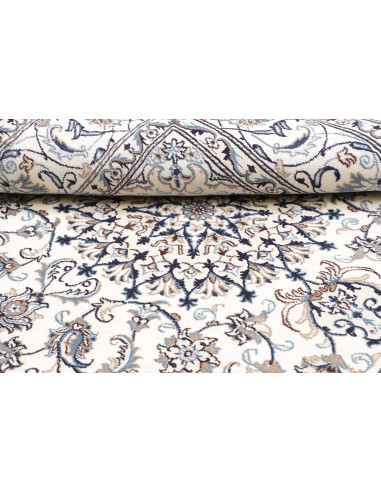 Nain Kashmar 192x200 Cm Nain Kashmar, Persia, Hand-carded