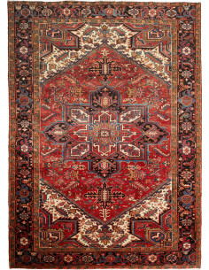 Tappeto Gorawan Persia marrone blu 235x327