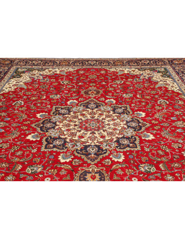Tabriz 305x395 Cm Tabriz Persia Hand-carded Wool Cotton