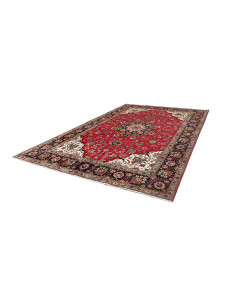 Tabriz 254x365 Cm Tabriz, Persia, Hand-carded Wool warp: 2