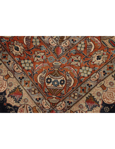 Rug Kashamr Zirkhaki Persia sky blue white 248x346